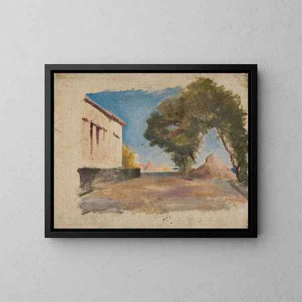 Die Krim vom Krim-Reise - Jan Cybis — gerahmtes Bild an der Wand