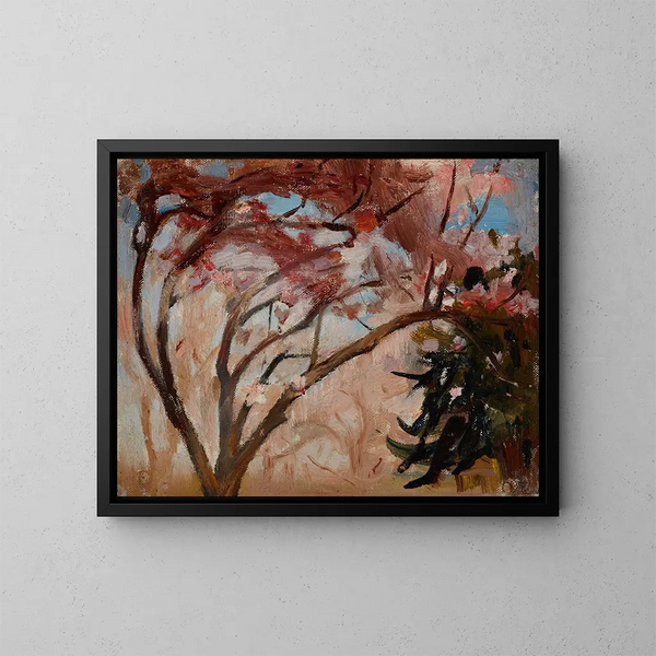 Magnolia de Crimée - Jan Cybis — gerahmtes Bild an der Wand