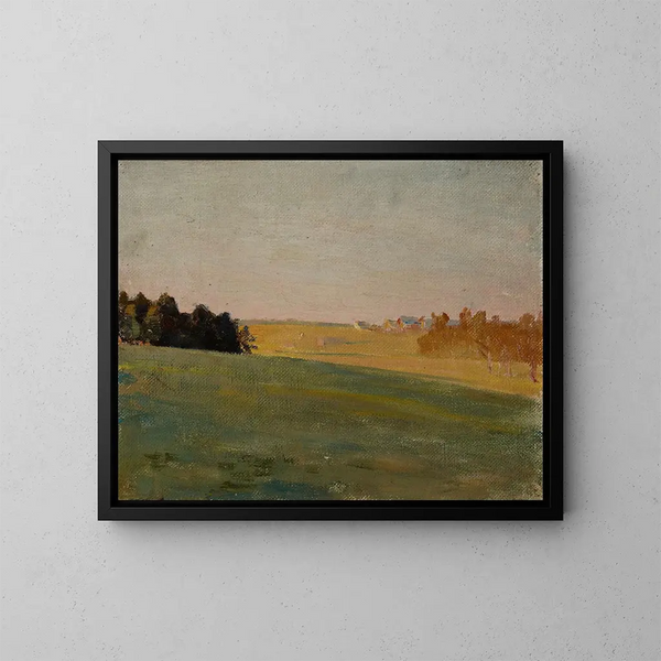 Abend - Jan Cybis — gerahmtes Bild an der Wand