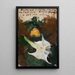 Blumen - Jan Cybis — gerahmtes Bild an der Wand