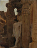 Fragment eines Tempels in Luxor aus der Reise nach Ägypten - Jan Cybis — Ansicht des Kunstwerks