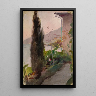 Jan Cigliski - Garden of the BakhchiDere villa in Yalta From the journey to Crimea.webp