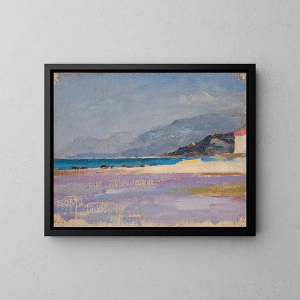 Italien Ventimiglia - Jan Cybis — gerahmtes Bild an der Wand