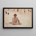 Kairouan Un Arabe - Jan Cybis — gerahmtes Bild an der Wand