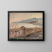 Terrasse unterhalb der Villa von Bakhchisarai, einer Reise nach Krim - Jan Cybis — gerahmtes Bild an der Wand
