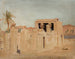 Bank von Luxor am Nil, aus der Reise nach Ägypten - Jan Cybis — Ansicht des Kunstwerks