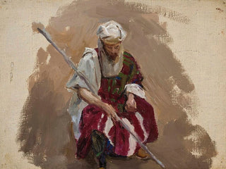 Jan Cigliski - Maryino  Portrait in African costume.webp