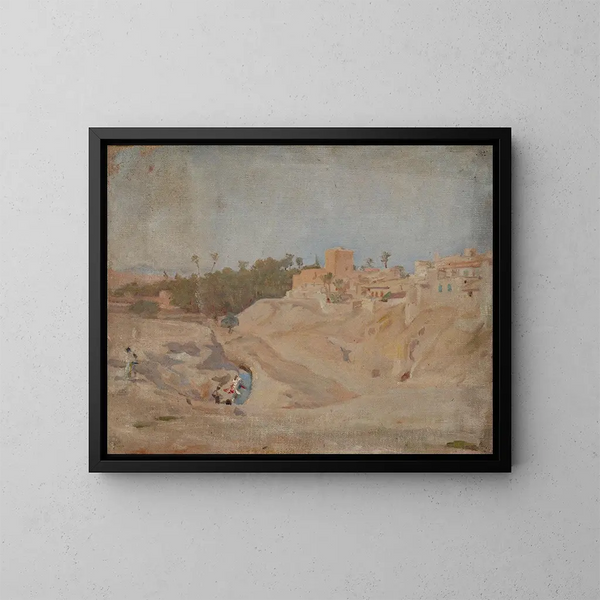 Spanien Elche - Jan Cybis — gerahmtes Bild an der Wand