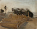 Tempel des Amon-Rê in Sphinx Alley in Karnak - Jan Cybis — Ansicht des Kunstwerks