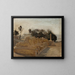 Tempel des Amon-Rê in Sphinx Alley in Karnak - Jan Cybis — gerahmtes Bild an der Wand