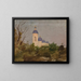 Studie einer orthodoxen Kirche - Jan Cybis — gerahmtes Bild an der Wand