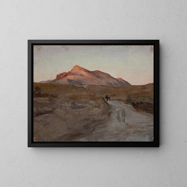 Sudak 2 - Jan Cybis — gerahmtes Bild an der Wand
