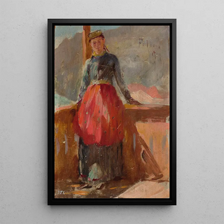 Jan Cigliski - Tartar woman Fathne From the journey to Crimea.webp