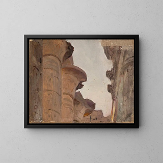 Jan Cigliski - Temple capital From the journey to Egypt.webp