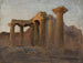 Tempel des Apollon in Korinth bei Sonnenaufgang - Jan Cybis — Ansicht des Kunstwerks