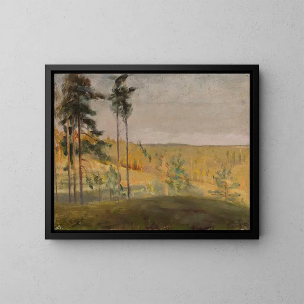 Terioki, Finnland - Jan Cybis — gerahmtes Bild an der Wand