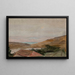 Tibériade, du voyage en Palestine - Jan Cybis — gerahmtes Bild an der Wand
