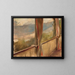 Vue de Yalta depuis le voyage en Crimée - Jan Cybis — gerahmtes Bild an der Wand