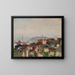 Ansicht des Punta del Seraglio vom Reise nach Konstantinopel - Jan Cybis — gerahmtes Bild an der Wand