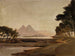 Ansicht der Pyramiden auf der Reise nach Ägypten - Jan Cybis — Ansicht des Kunstwerks