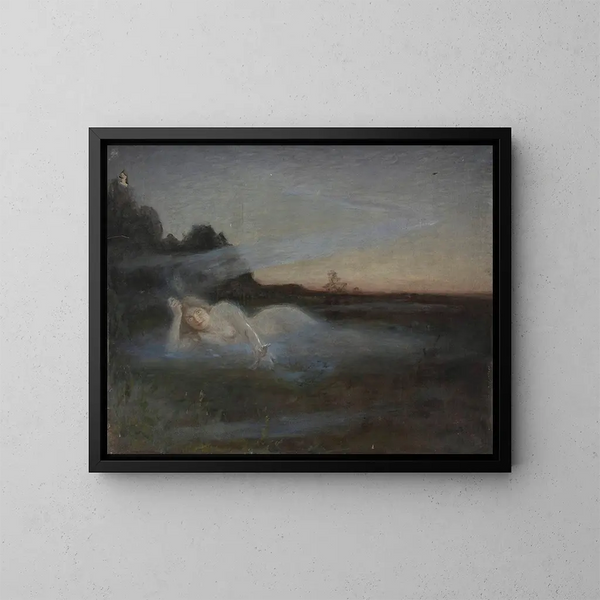 Leben - Jan Cybis — gerahmtes Bild an der Wand
