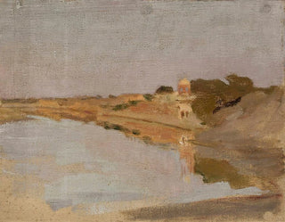 Wasserlandschaft der Reise nach Indien - Jan Cybis — Ansicht des Kunstwerks