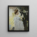 Palette blanche - Jan Cybis — gerahmtes Bild an der Wand