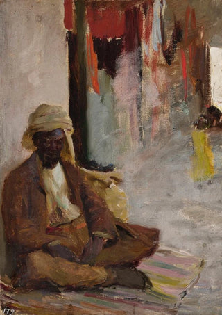 Jan Cigliski - Young Tartar in Bakhchisaray From the journey to Crimea.webp