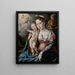 La Sainte Famille - Jan Cornelisz Vermeyen — gerahmtes Bild an der Wand