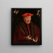 Portrait d'Érard de la Marck - Jan Cornelisz Vermeyen — gerahmtes Bild an der Wand
