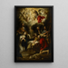 L'Adoration des bergers - Jan Cossiers — gerahmtes Bild an der Wand
