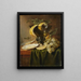 Stillleben mit Glas und Austern - Jan Davidsz de Heem — gerahmtes Bild an der Wand