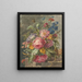 Stillleben mit Blumen - Jan Evert Morel — gerahmtes Bild an der Wand