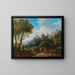 Ein Landschaftsbild - Jan Frans van Bloemen — gerahmtes Bild an der Wand