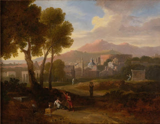 Jan Frans Van Bloemen - Outside The City Walls.webp