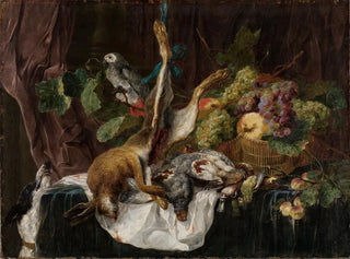 Jagdstillleben mit Papagei - Jan Fyt — Ansicht des Kunstwerks