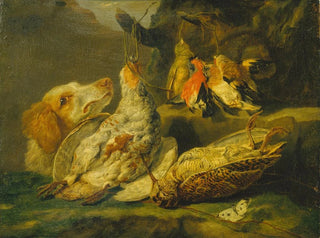 Jan Fyt - Still Life with Hunting Dog and Dead Fowl.webp