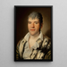 Portrait von Antoni Lesznowski 1769-1820 - Jan Gadyz — gerahmtes Bild an der Wand