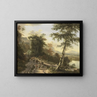 Jan Hackaert - Landscape with Cattle Drivers.webp