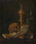 Vanité mit Schale und Präsentationsschale - Jan Hendricksz van Zuylen — Ansicht des Kunstwerks