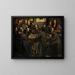 Eine Sitzung der Société des Arts Als Ik Kan - Jan Hendrik Luyten — gerahmtes Bild an der Wand