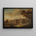 Château d'Egmond - Jan Jacobsz van der Croos — gerahmtes Bild an der Wand