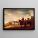 Militärlager - Jan Jacobsz van der Stoffe — gerahmtes Bild an der Wand