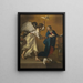 L'Annonciation - Jan Janssens — gerahmtes Bild an der Wand