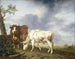 Bœufs dans le pré - Jan Kobell II — Ansicht des Kunstwerks