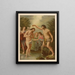 Die klassische goldene Bibel Pl078 - Jan Ladislaw Skora — gerahmtes Bild an der Wand