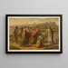 Bibel goldene der Klassiker Pl096 - Jan Ladislaw Skora — gerahmtes Bild an der Wand