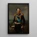 Portrait de Friedrich Berg - Jan Michał Strzałecki — gerahmtes Bild an der Wand