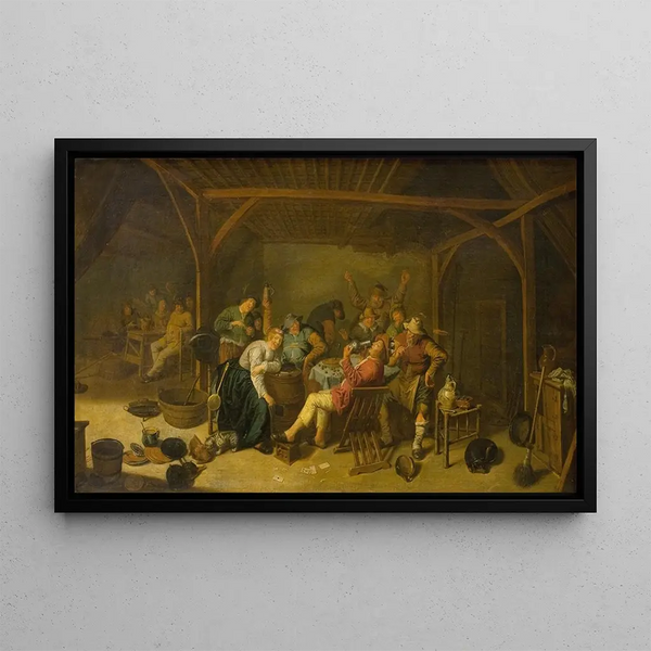 Jan Miense Molenaer - The Bean King is Drinking.webp
