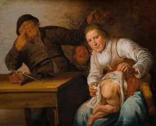 Die fünf Sinne: L'Odorat - Jan Miense Molenaer — Ansicht des Kunstwerks